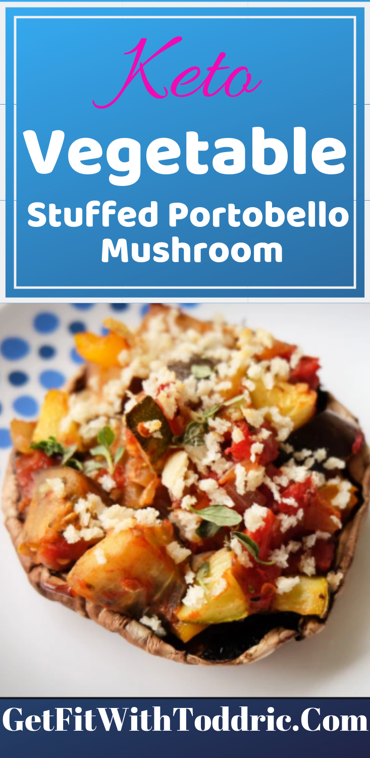 Keto Stuffed Portobello Mushroom 5